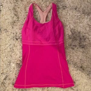 Lululemon Hot Pink Tank